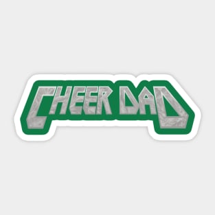 cheer dad Sticker